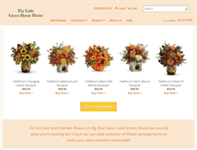 Tablet Screenshot of bigbearflorist.com